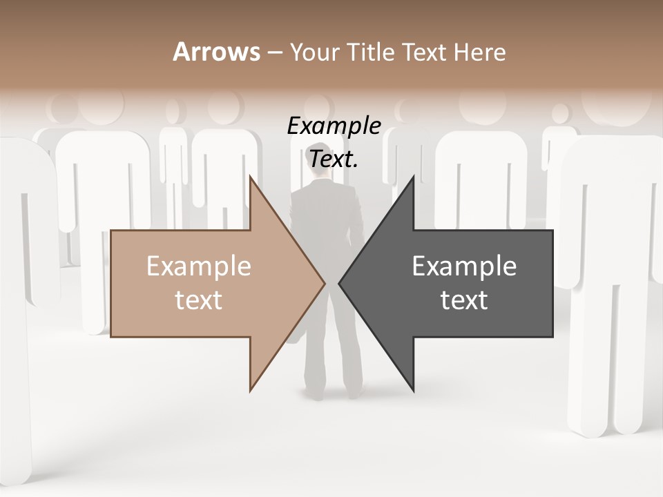 Down Social Concept PowerPoint Template