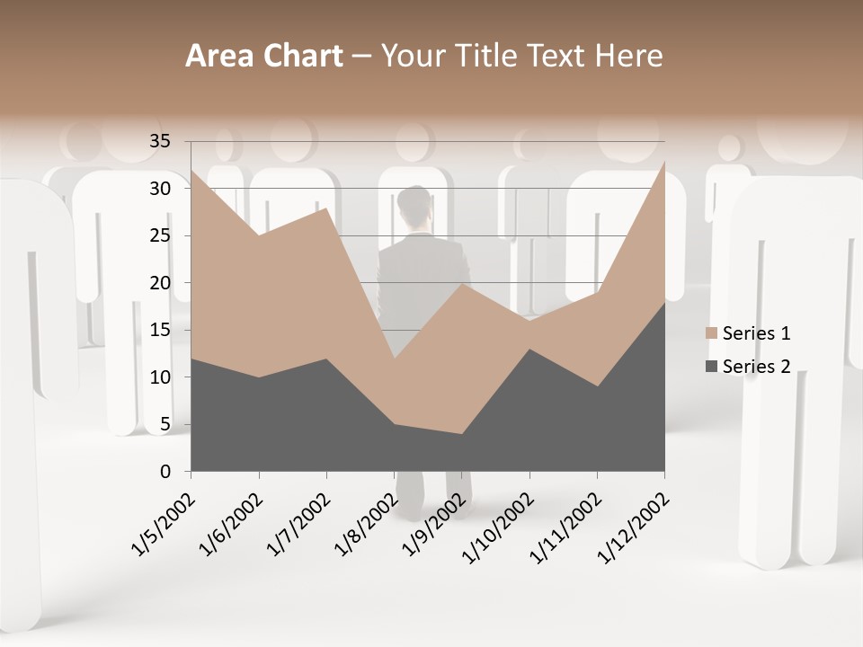 Down Social Concept PowerPoint Template