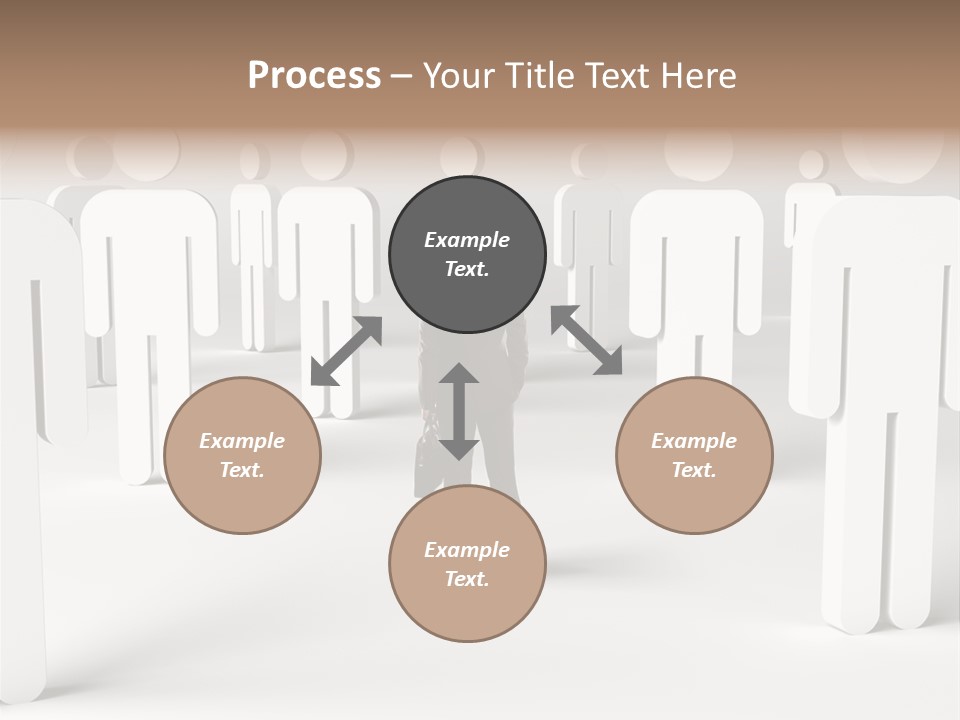 Down Social Concept PowerPoint Template