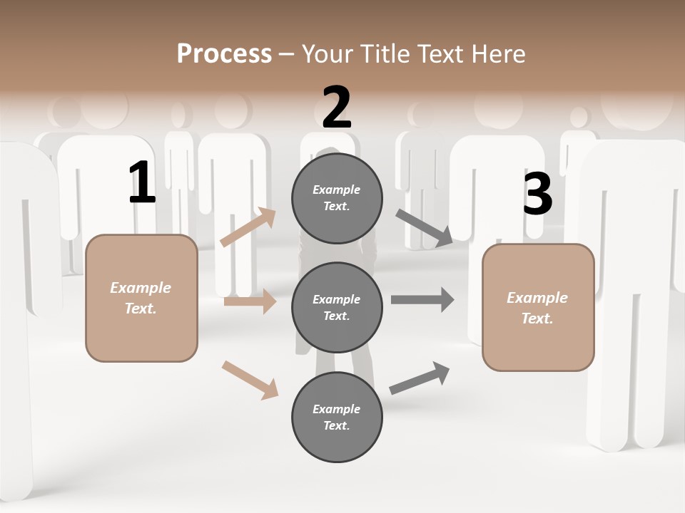 Down Social Concept PowerPoint Template