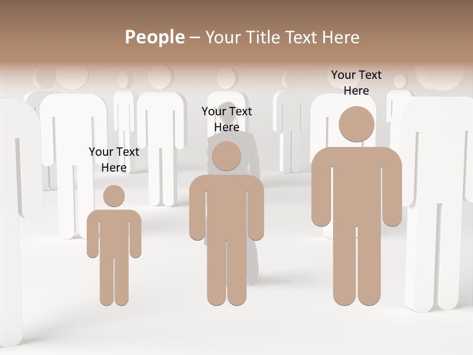 Down Social Concept PowerPoint Template