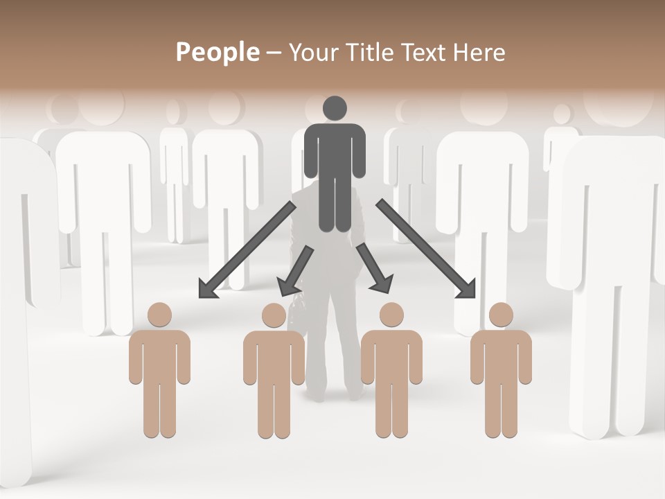 Down Social Concept PowerPoint Template