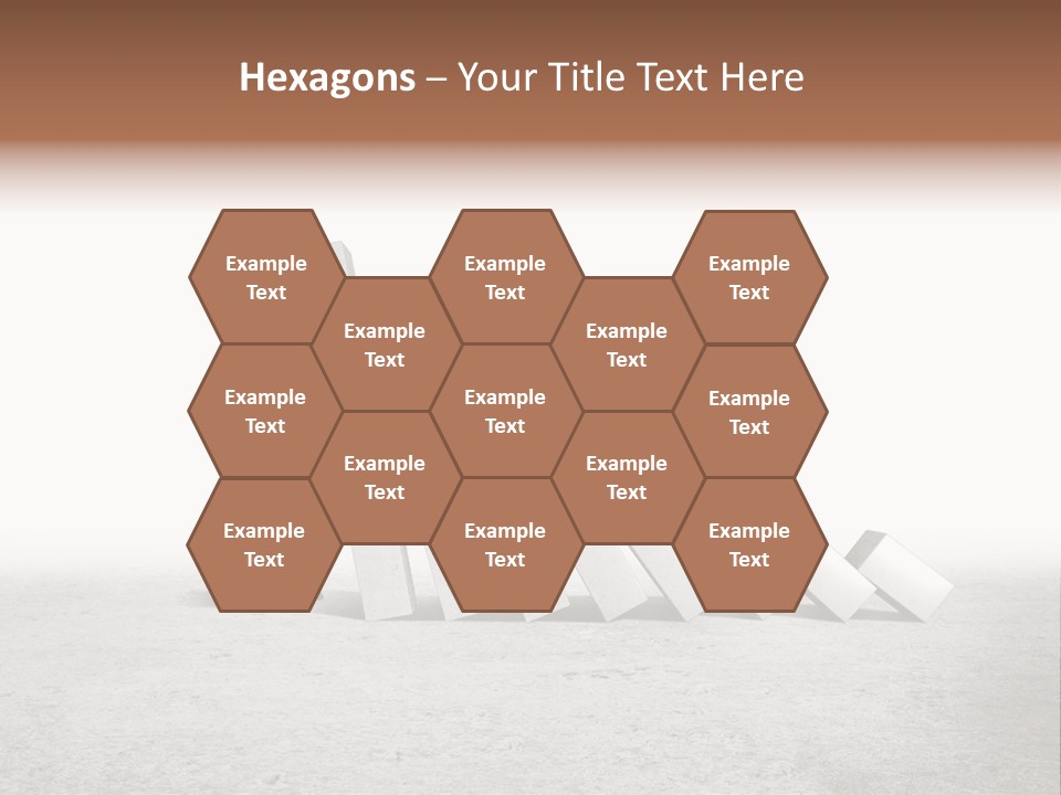 Men Columns White PowerPoint Template