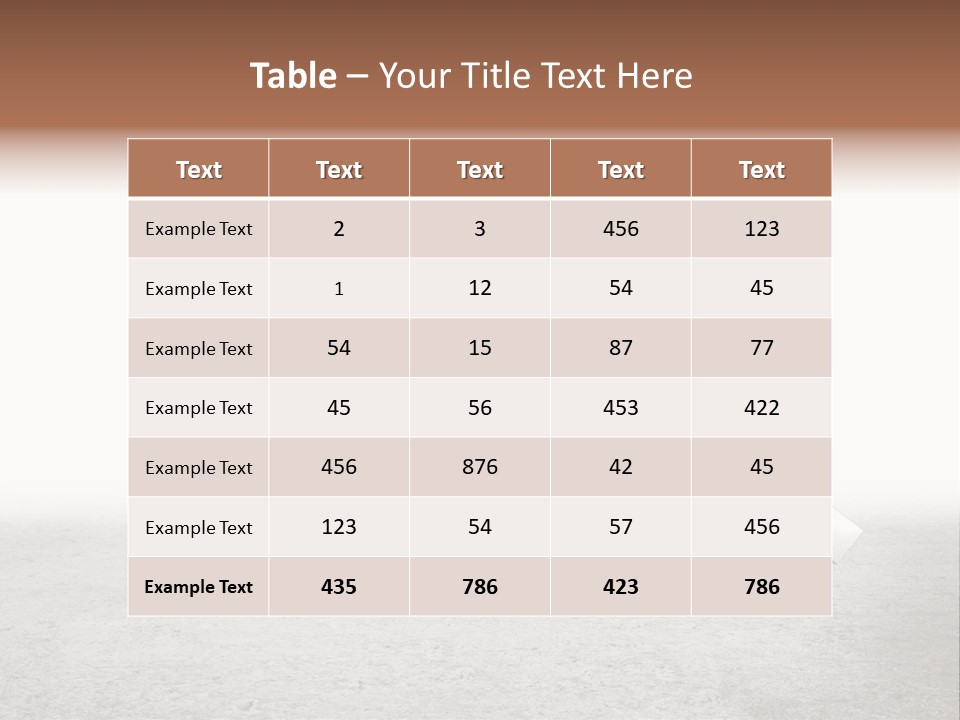 Men Columns White PowerPoint Template