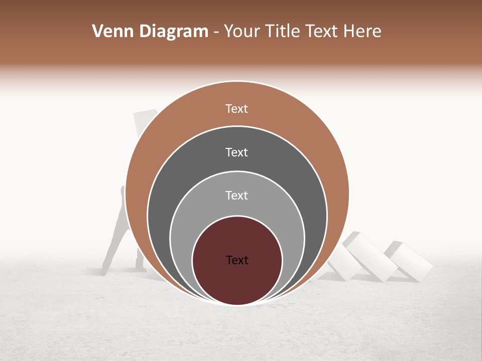 Men Columns White PowerPoint Template