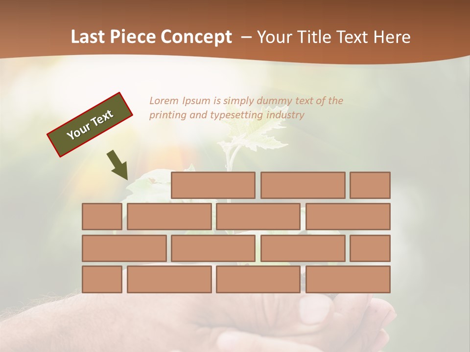 Plant Old Sprout PowerPoint Template