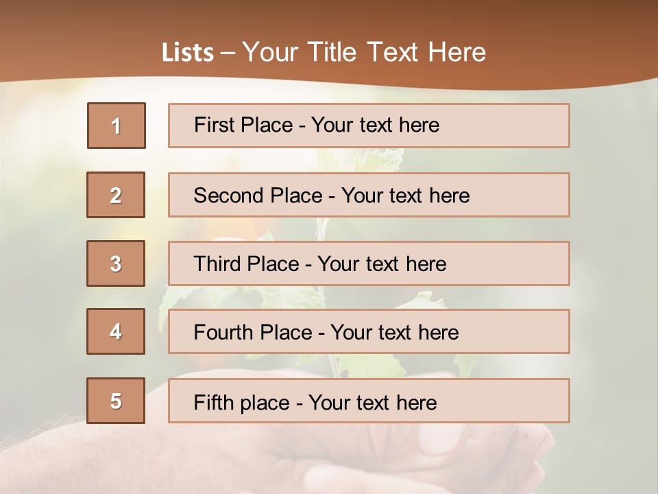 Plant Old Sprout PowerPoint Template