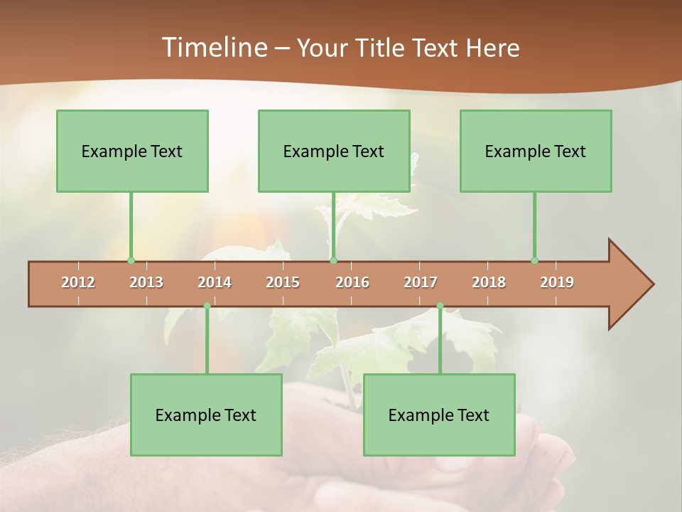 Plant Old Sprout PowerPoint Template