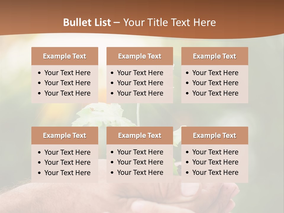 Plant Old Sprout PowerPoint Template