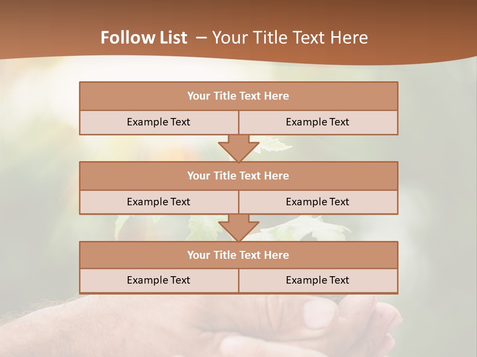 Plant Old Sprout PowerPoint Template