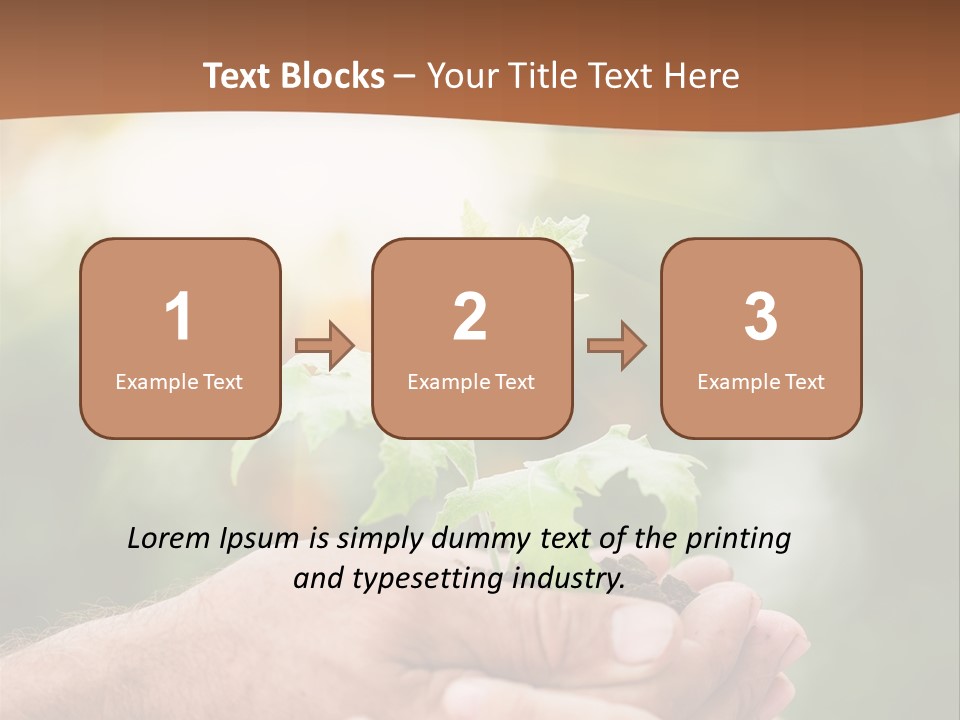 Plant Old Sprout PowerPoint Template