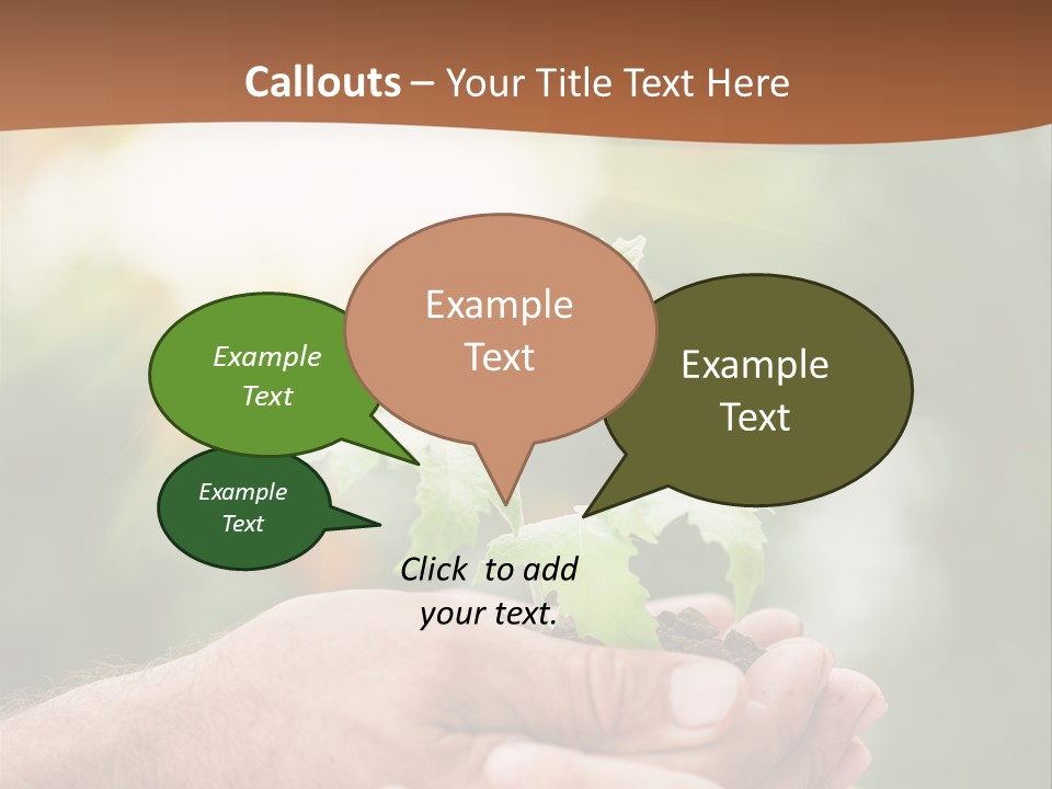 Plant Old Sprout PowerPoint Template