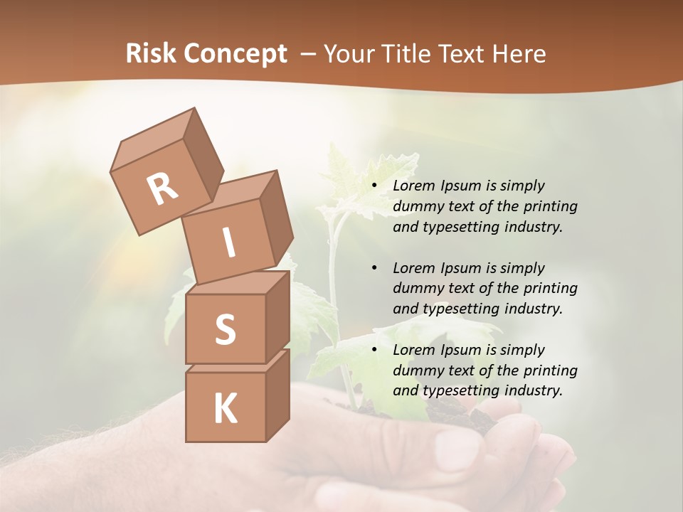 Plant Old Sprout PowerPoint Template