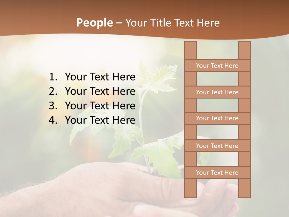Plant Old Sprout PowerPoint Template