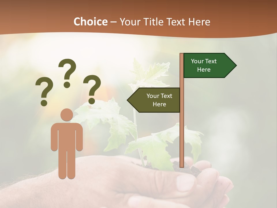 Plant Old Sprout PowerPoint Template