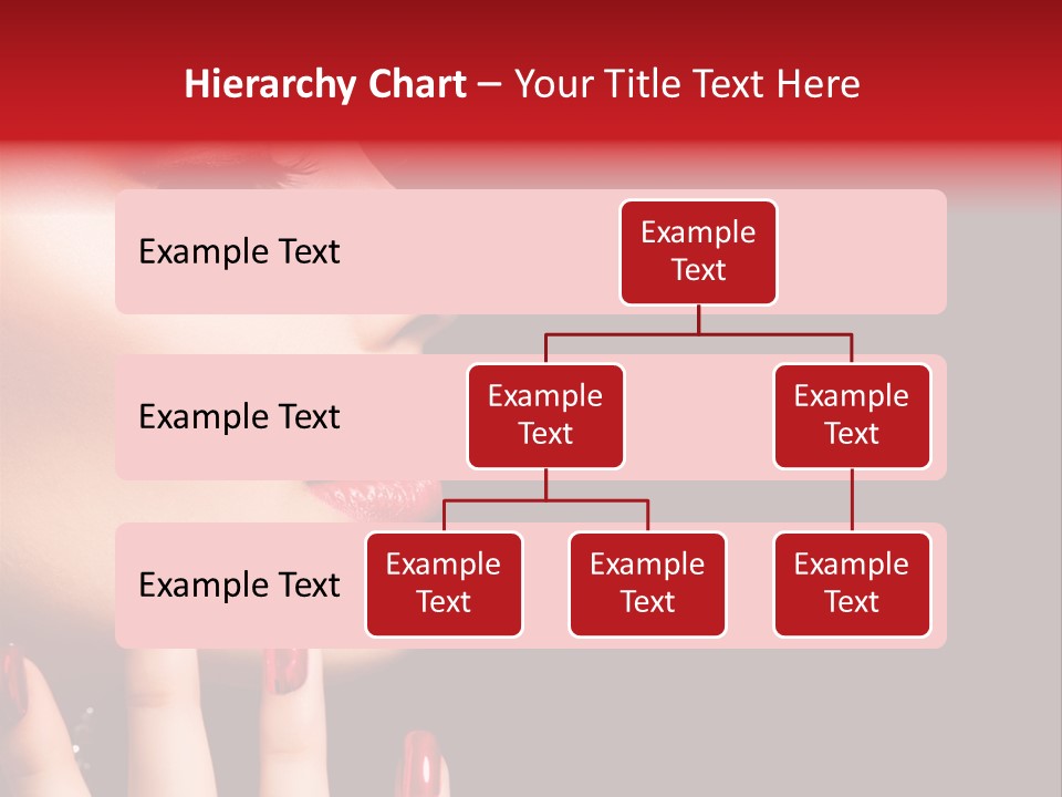 Portrait Brunette Beautiful PowerPoint Template