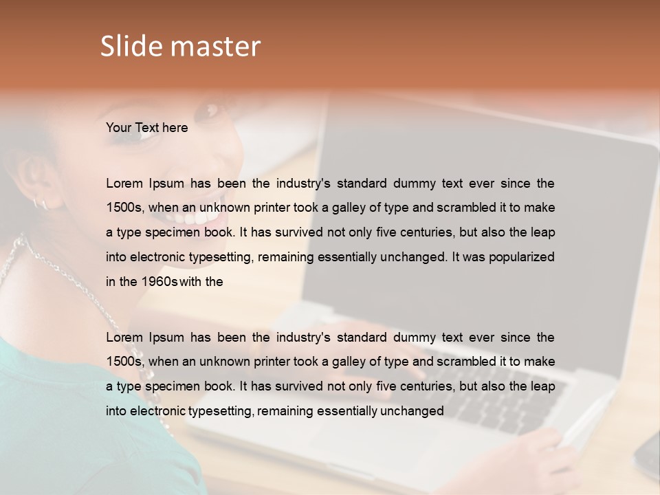 Teenager Positive Learning PowerPoint Template