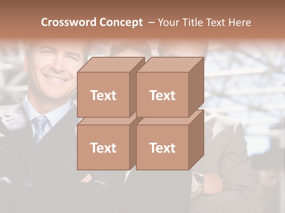 Man Happy Smile PowerPoint Template