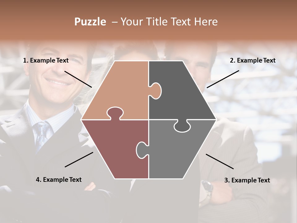 Man Happy Smile PowerPoint Template