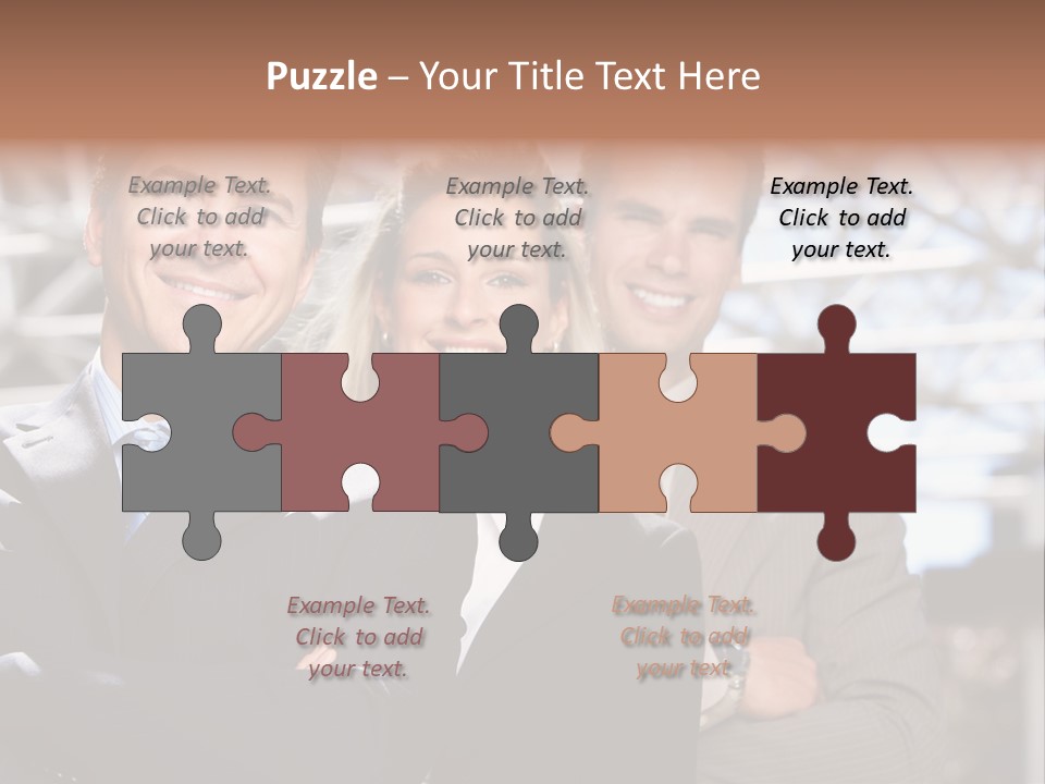 Man Happy Smile PowerPoint Template