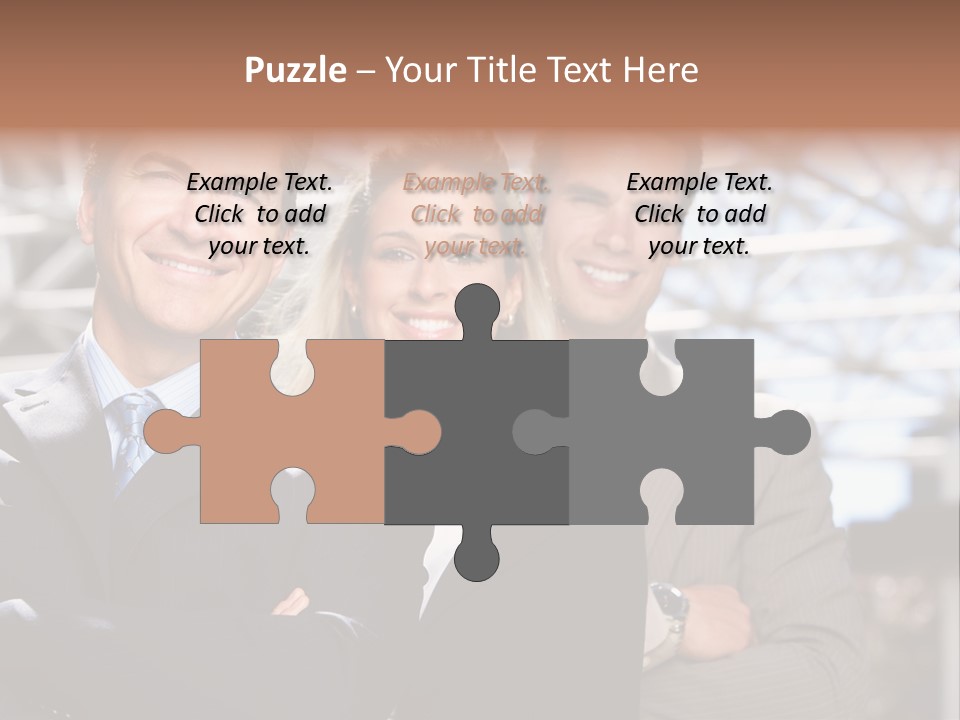 Man Happy Smile PowerPoint Template