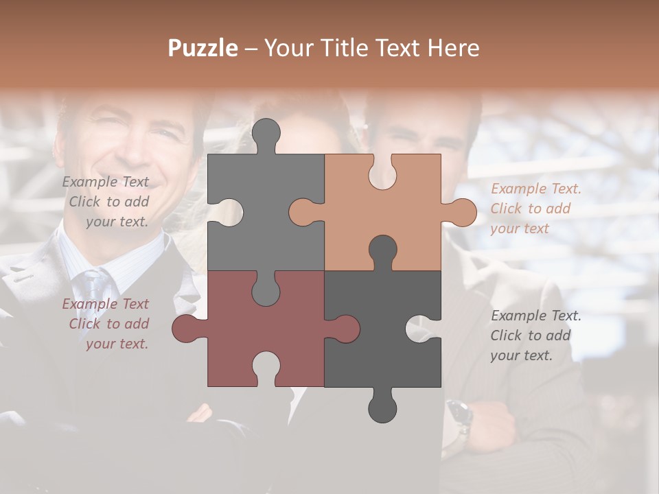 Man Happy Smile PowerPoint Template