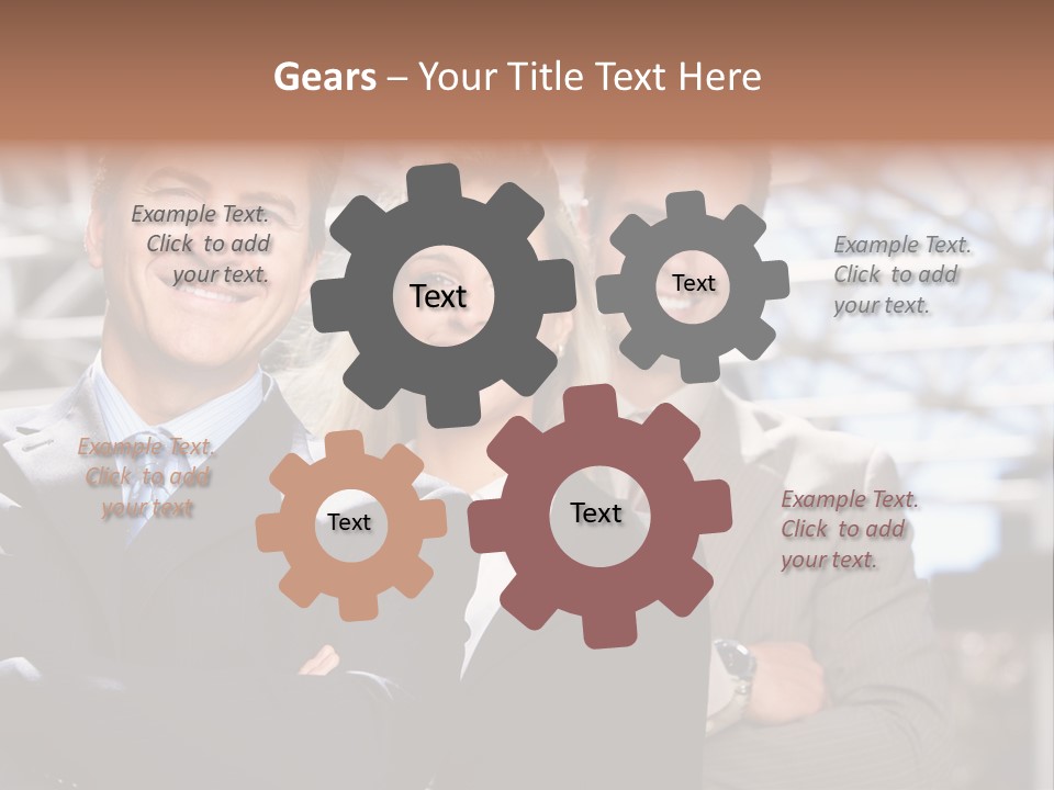 Man Happy Smile PowerPoint Template