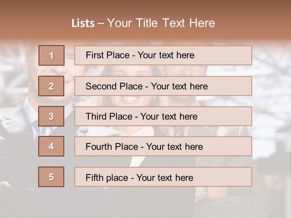 Man Happy Smile PowerPoint Template