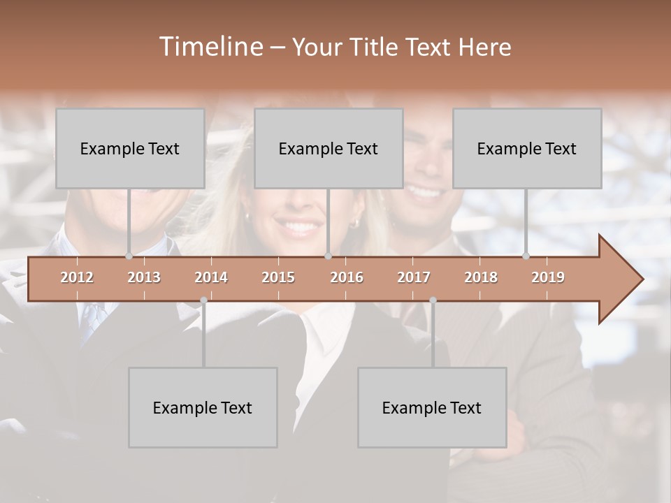 Man Happy Smile PowerPoint Template