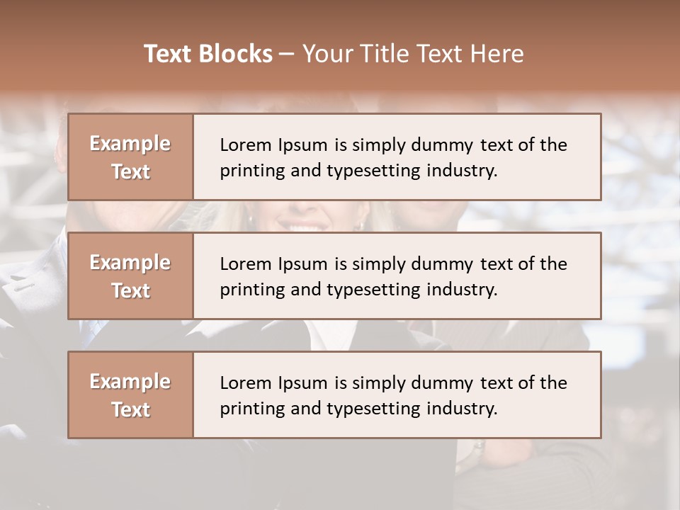 Man Happy Smile PowerPoint Template