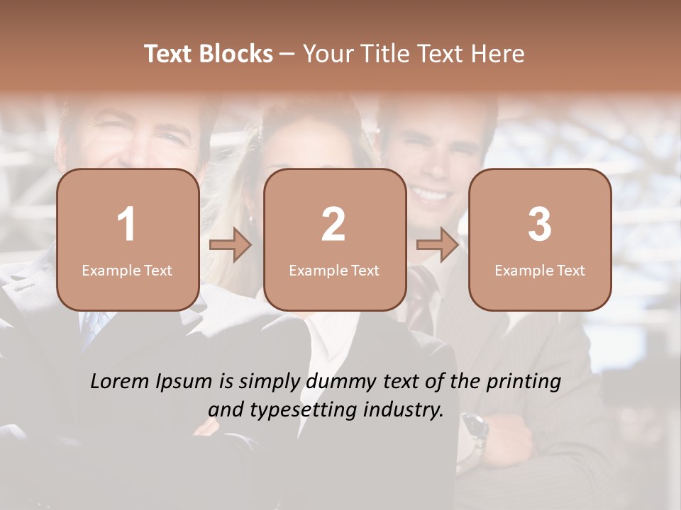 Man Happy Smile PowerPoint Template
