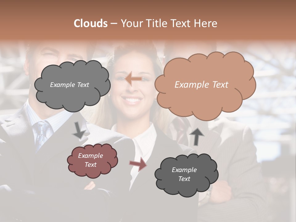 Man Happy Smile PowerPoint Template