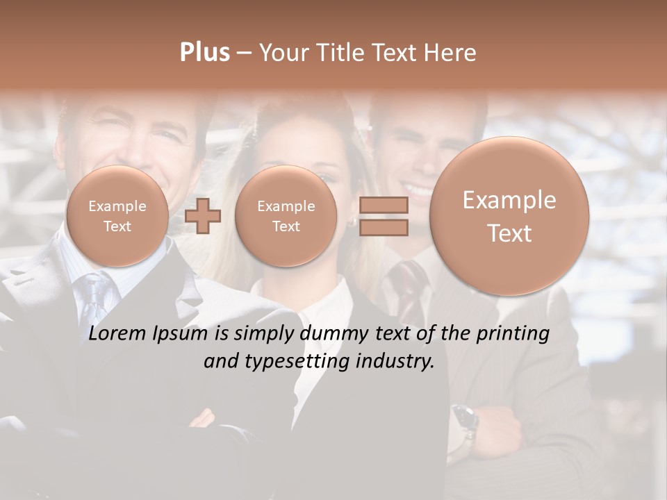 Man Happy Smile PowerPoint Template