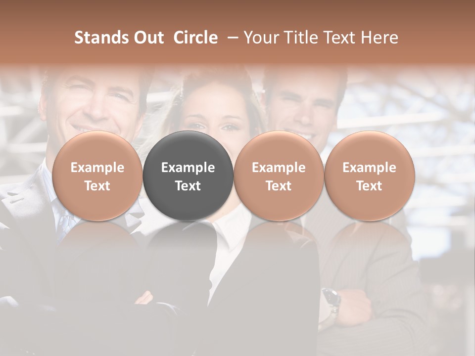 Man Happy Smile PowerPoint Template