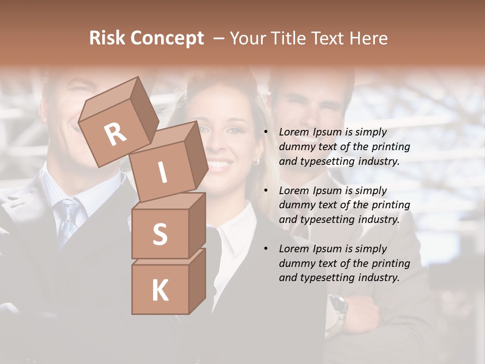 Man Happy Smile PowerPoint Template