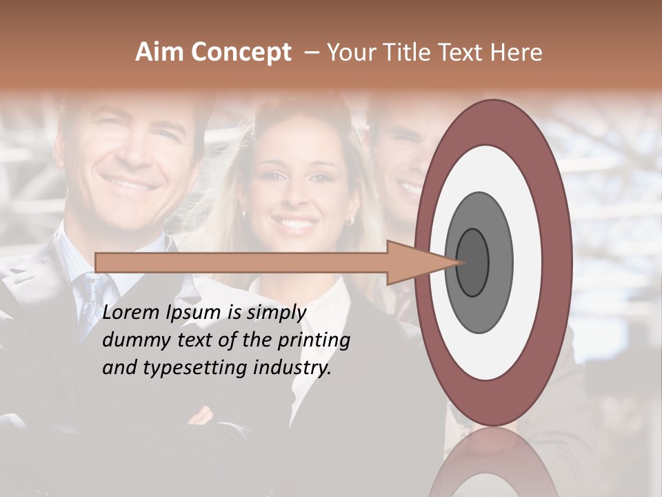 Man Happy Smile PowerPoint Template