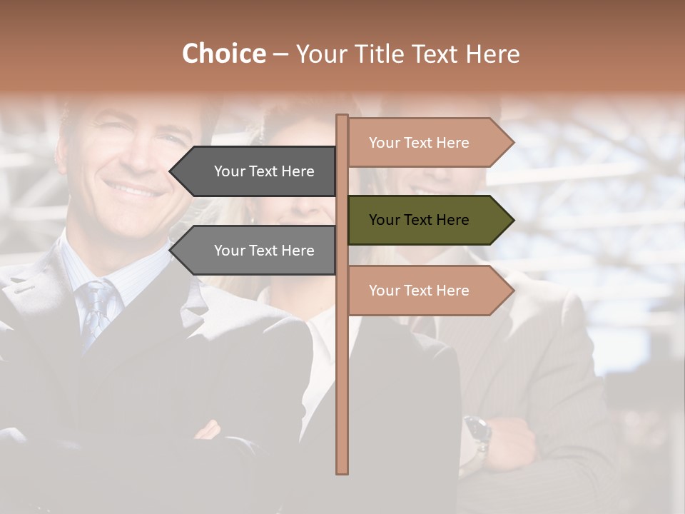 Man Happy Smile PowerPoint Template