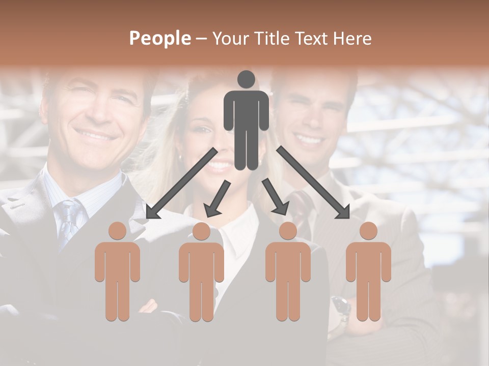 Man Happy Smile PowerPoint Template