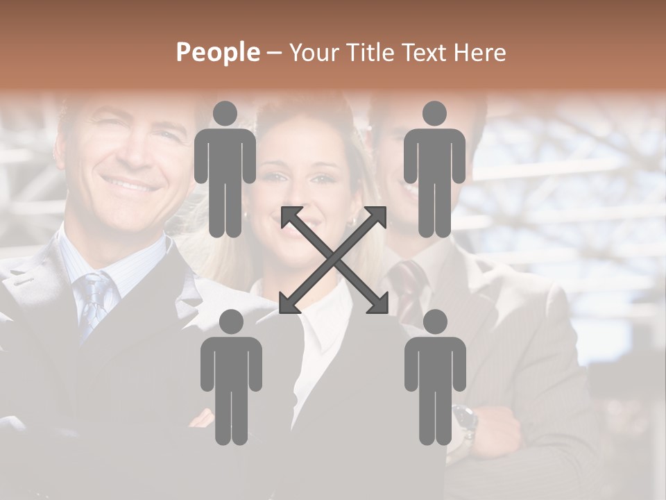Man Happy Smile PowerPoint Template