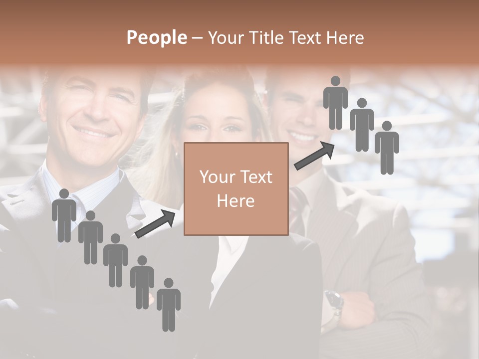 Man Happy Smile PowerPoint Template