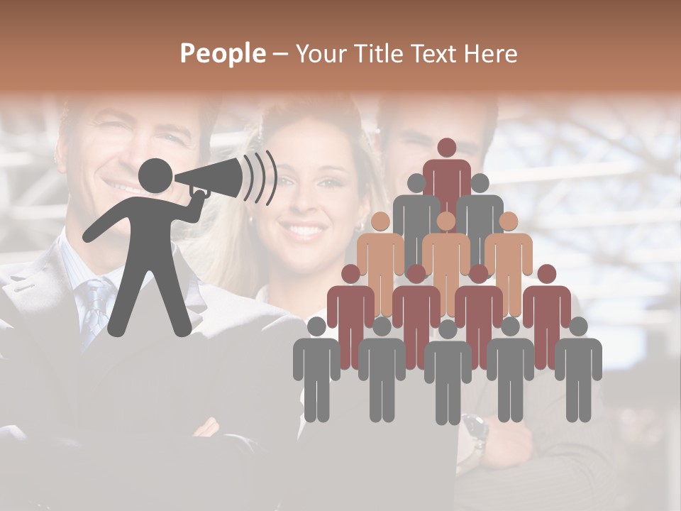 Man Happy Smile PowerPoint Template