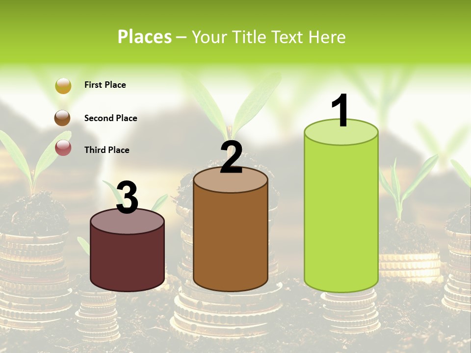 Making Money Progress Symbol PowerPoint Template