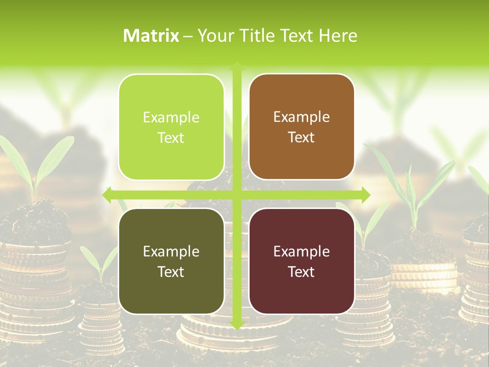 Making Money Progress Symbol PowerPoint Template