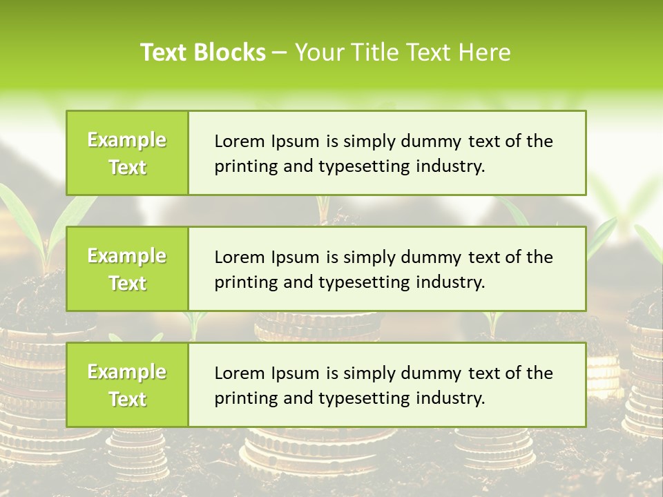 Making Money Progress Symbol PowerPoint Template
