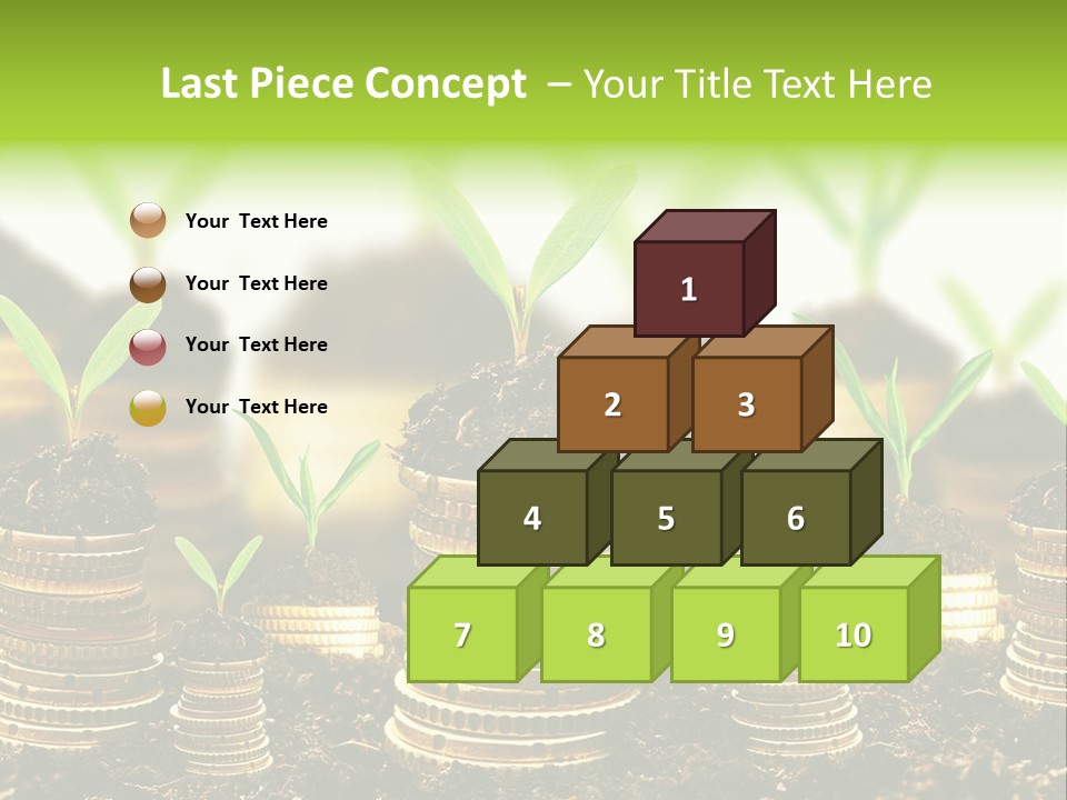 Making Money Progress Symbol PowerPoint Template