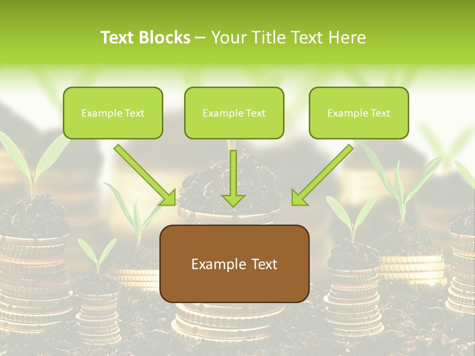 Making Money Progress Symbol PowerPoint Template