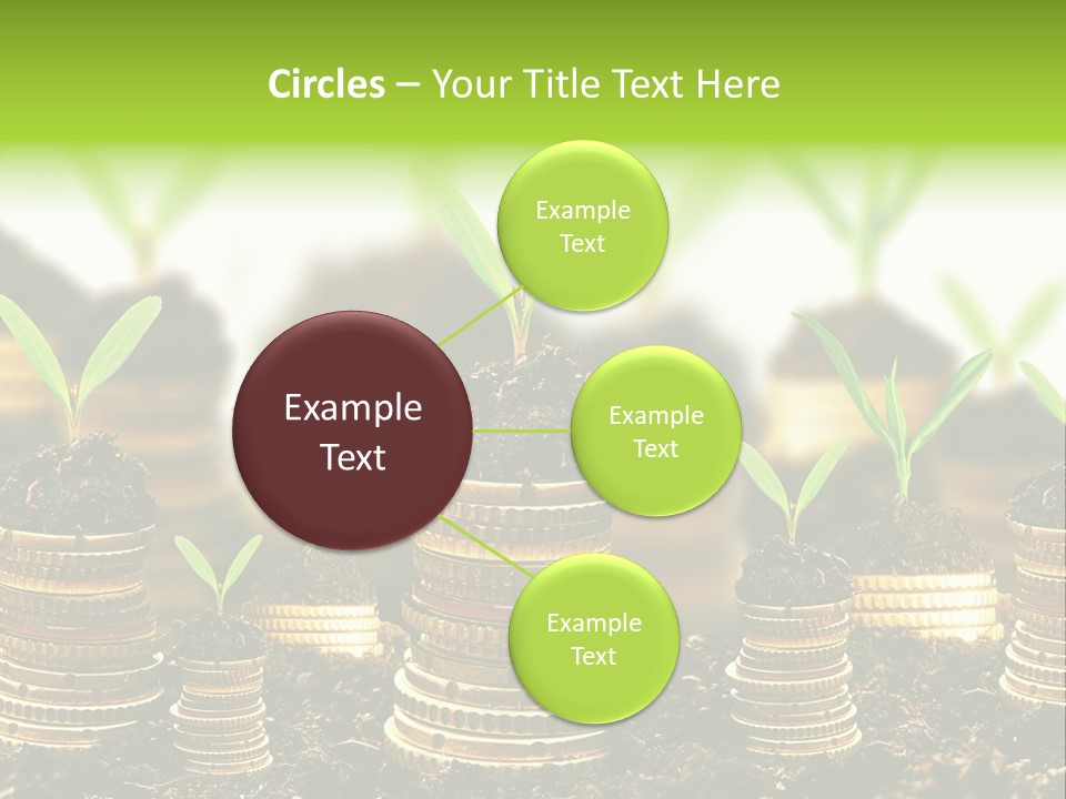 Making Money Progress Symbol PowerPoint Template