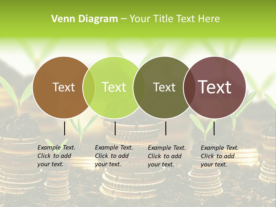 Making Money Progress Symbol PowerPoint Template