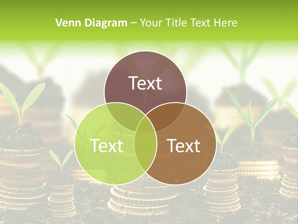 Making Money Progress Symbol PowerPoint Template