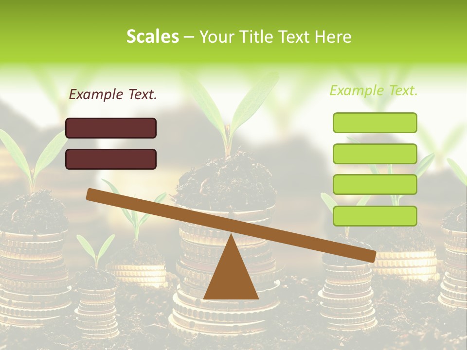 Making Money Progress Symbol PowerPoint Template